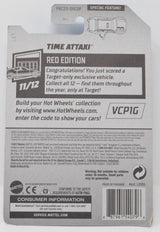 Hot Wheels Time ATTAXI Special Feature DieCast Car Red Edition 11/12 New