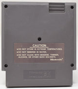 Nintendo NES Kung Fu Video Game Cartridge