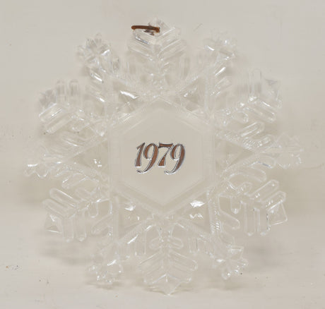 Hallmark Keepsake Ornament Holiday Highlights Snowflake Christmas Tree 1979 NIB