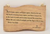 Hallmark Keepsake Ornament America For Me Flag 13 Star Christmas Tree 2001 NIB