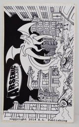Arsenic Lullaby Devils Only Friend HC Signed Remark Pin Sticker Set