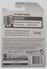 Hot Wheels 12 Ford Fiesta Pawn Checkmate 9/9 263 Diecast Car New