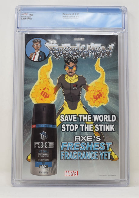 Powers Of X 1 Marvel 2019 CGC 9.8 John Tyler Christopher Action Figure Variant
