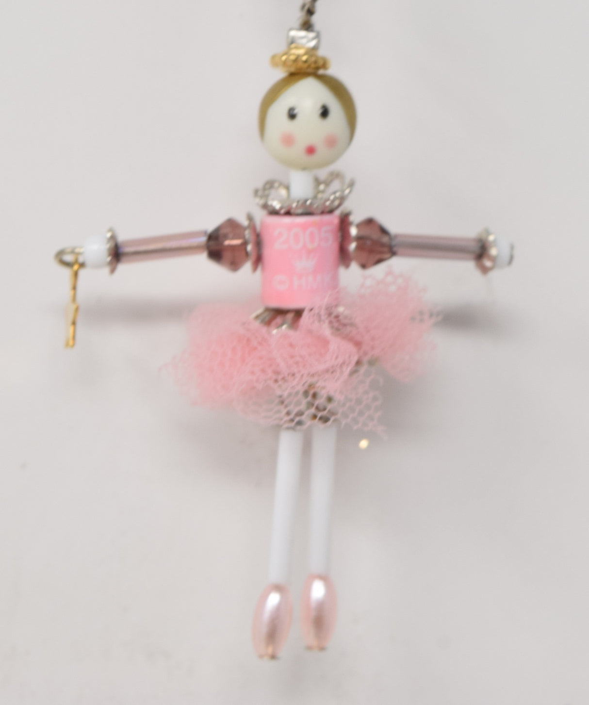 Hallmark Keepsake Ornament Tiny Ballerina Dancer Christmas Tree 2005 NIB