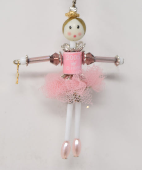 Hallmark Keepsake Ornament Tiny Ballerina Dancer Christmas Tree 2005 NIB