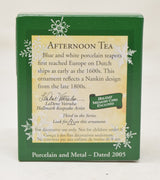 Hallmark Keepsake Ornament Afternoon Tea Pot Christmas Tree 2005 NIB