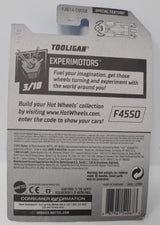 Hot Wheels Tooligan Experimotors Special Feature 3/10 24 DieCast Car New