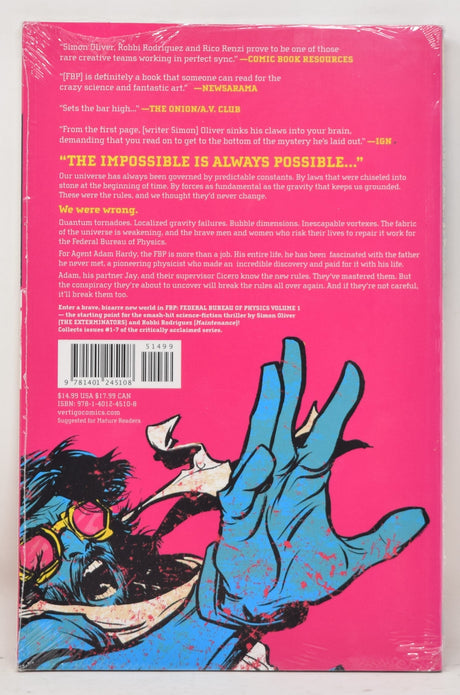FBP: Federal Bureau of Physics Vol 1 The Paradigm Shift Vertigo 2014 GN NM New