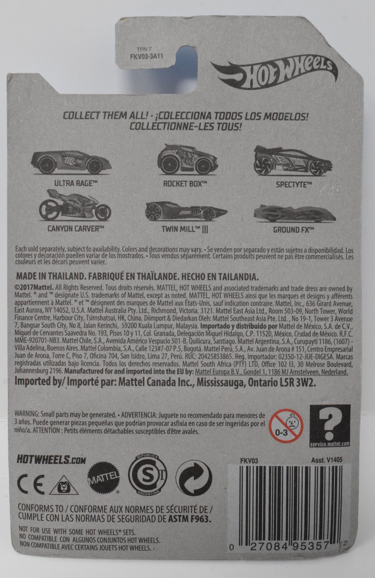 Hot Wheels Rocket Box 2/6 Green DieCast Car New
