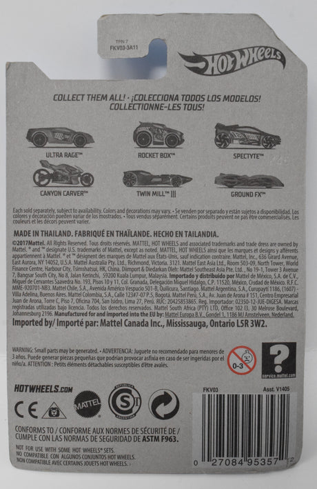 Hot Wheels Rocket Box 2/6 Green DieCast Car New