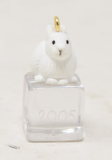 Hallmark Keepsake Ornament Ice Block Buddies Bunny Rabbit Christmas Tree 2005 NIB