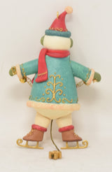 Hallmark Keepsake Ornament Snowman Yuletide Treasures Christmas Tree 2008 NIB