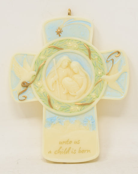 Hallmark Keepsake Ornament Heavens Holy Love Cross Christmas Tree 2010 NIB