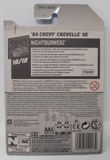 Hot Wheels 64 Chevy Chevelle SS NightBurnerz 10/10 247 Blue DieCast Car New