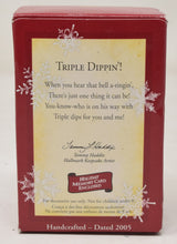 Hallmark Keepsake Ornament Triple Dippin Bear Ice Cream Christmas Tree 2005 NIB