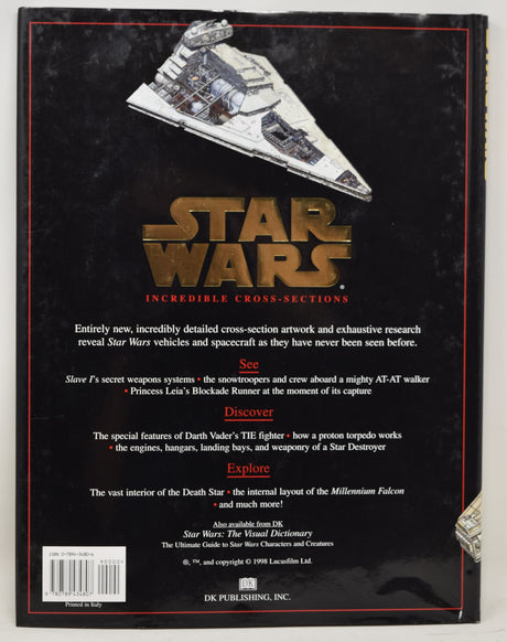 Star Wars Incredible Cross Sections Ultimate Guide 1998