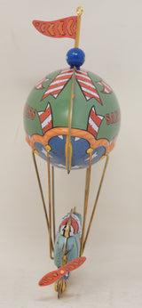 Hallmark Keepsake Ornament Merry Ballooning Santa Claus Christmas Tree 2000 NIB