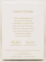 Hallmark Keepsake Ornament Seasons Treatings Gingerbread Christmas Tree 2011 NIB