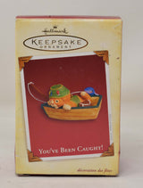 Hallmark Keepsake Ornament You’ve Been Caught Fishing Christmas Tree 2005 NIB
