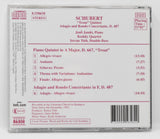 Schubert Piano Quintet Trout CD Kodaly Quartet