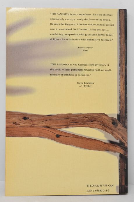 Sandman Preludes & Nocturnes Vol 1 TPB Vertigo 1991 VF 2nd Print