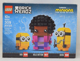Lego Minions Rise Of Gru Brickheadz Figures Set Belle Bottom 40421 New