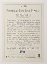 Bo Bichette Topps 2020 Baseball Turkey Red RC Rookie Blue Jays Card TR-94