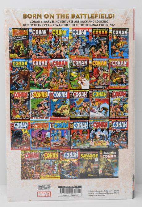 Conan The Barbarian 1 Omnibus HC Marvel 2019 NM Sealed John Cassaday