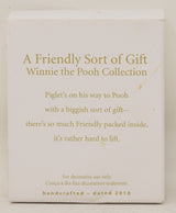 Hallmark Keepsake Ornament Winnie The Pooh A Friendly Sort of Gift Christmas 2010 NIB