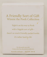 Copy of Hallmark Keepsake Ornament Winnie The Pooh A Friendly Sort of Gift Christmas 2010 NIB