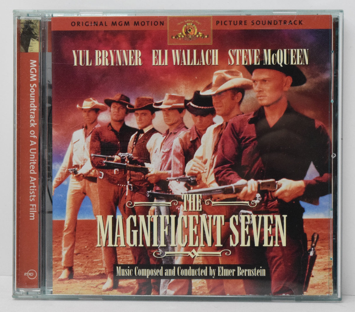 The Magnificent Seven Soundtrack CD Elmer Bernstein MGM Ryko
