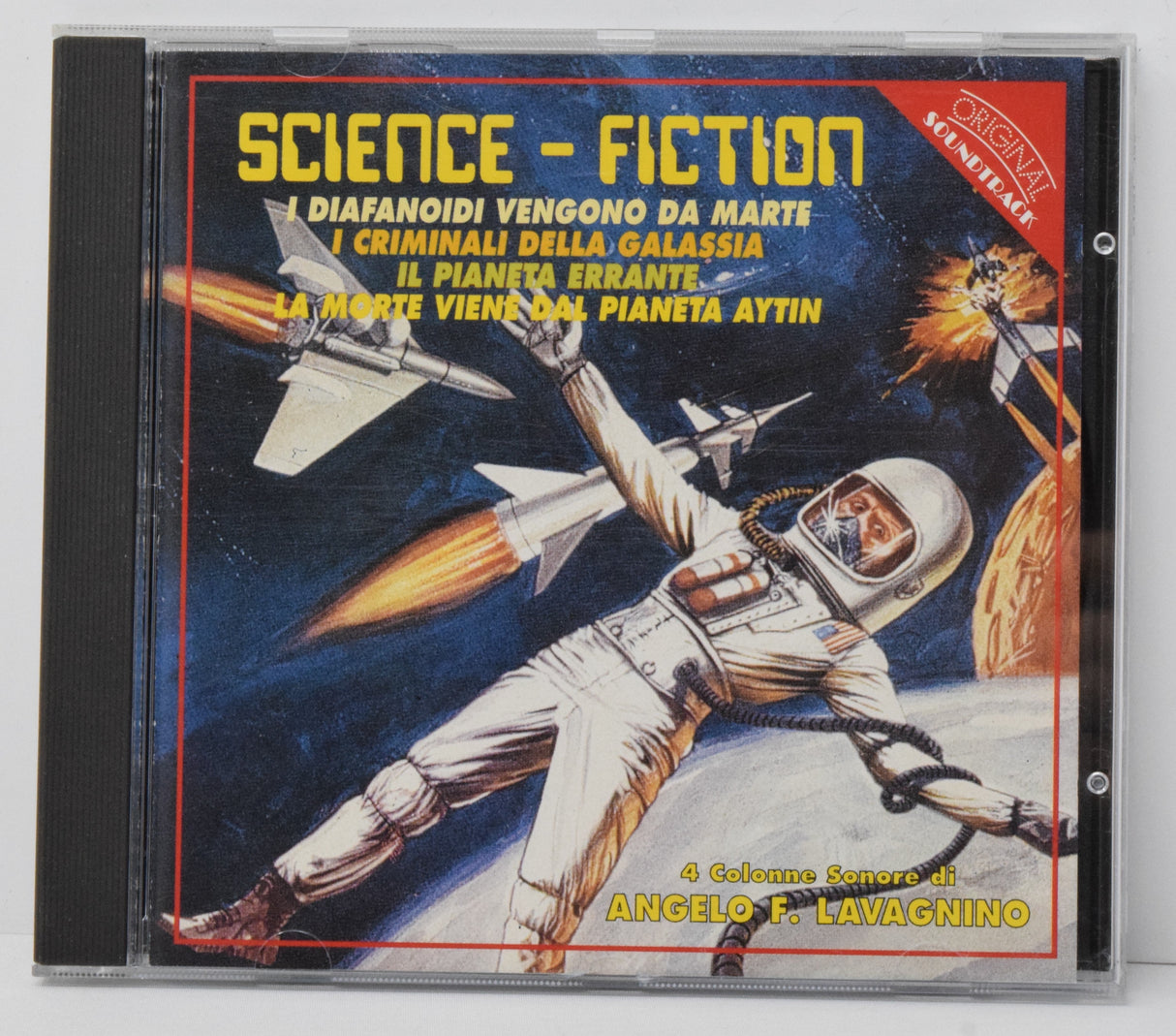 Science Fiction Soundtrack CD Angelo F Lavagnino Italian B Movies BMG