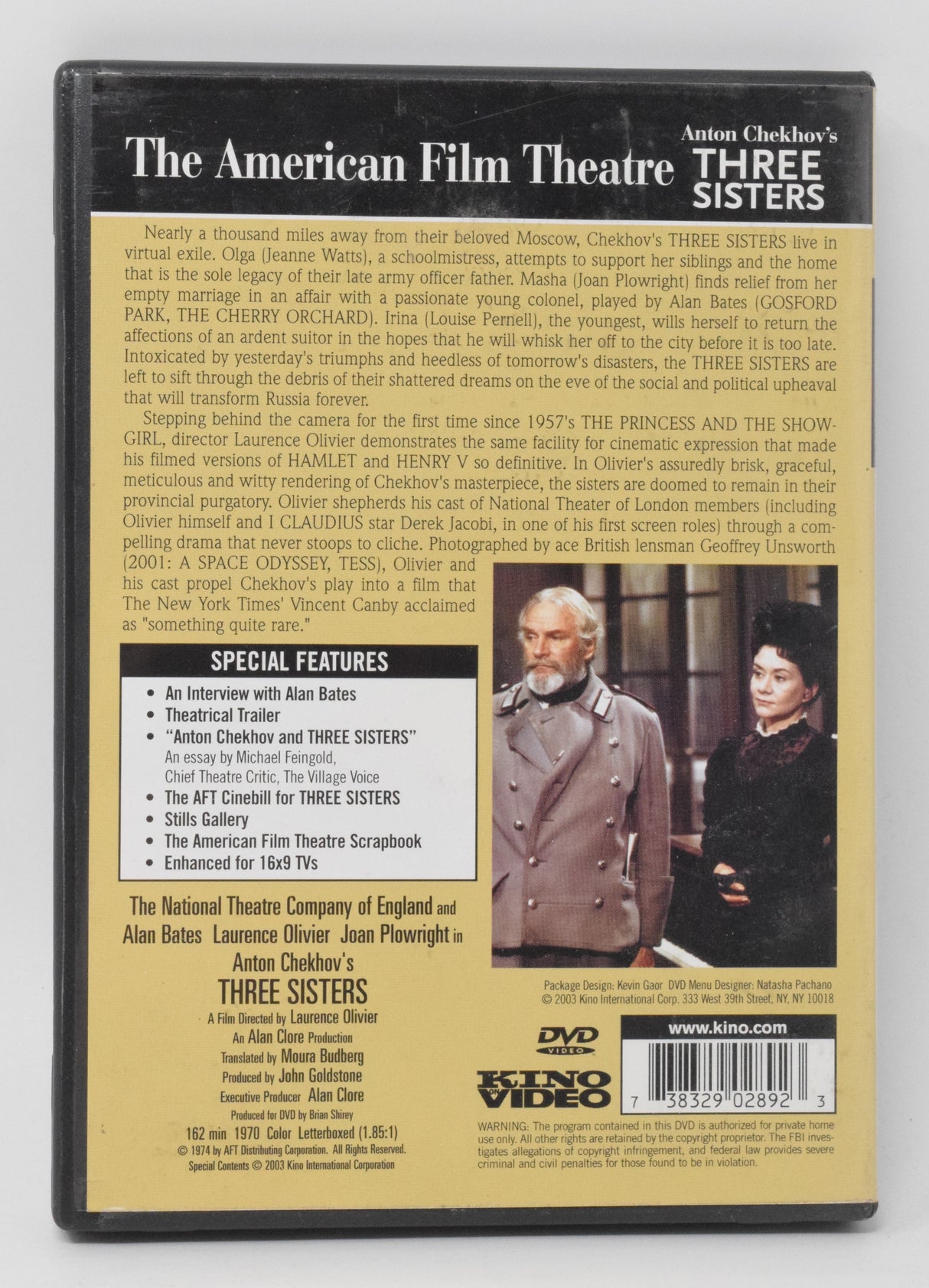Anton Chekhov's Three Sisters DVD