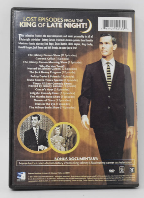 Johnny Carson Late Night Legend DVD