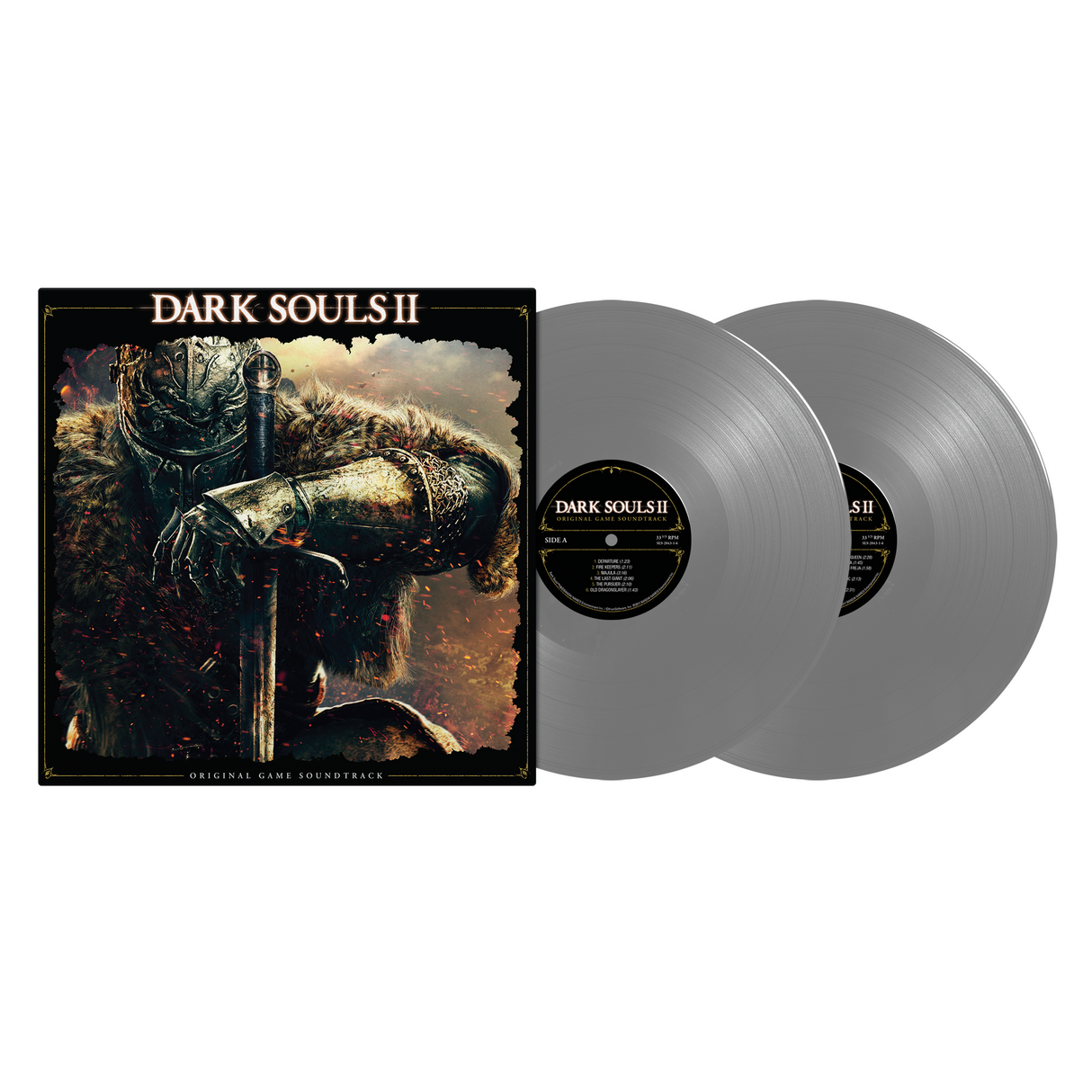 Motoi Sakuraba / Yuka Kitamura - Dark Souls II: Banda sonora original del juego (2 LP en edición limitada exclusiva en plata metalizada) [Vinilo]