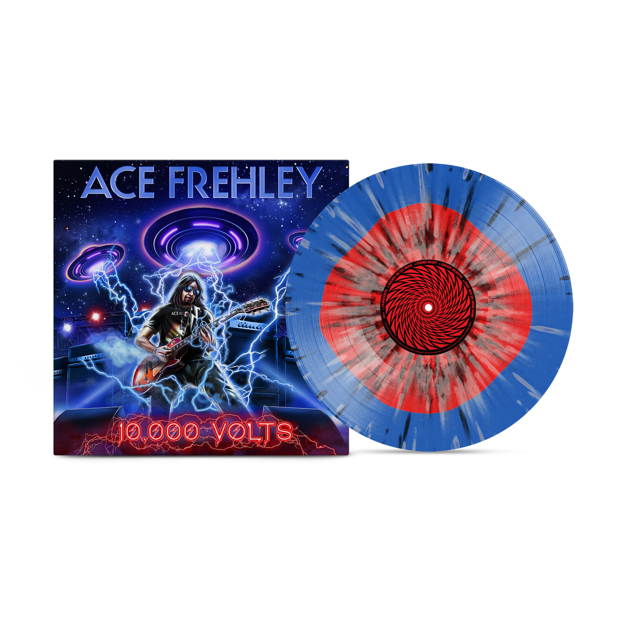 Ace Frehley - 10,000 Volts Color In Color Splatter Vinyl