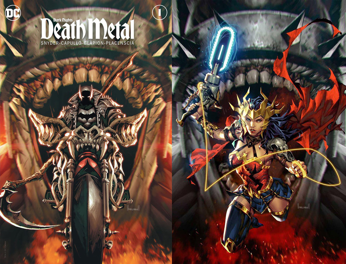 Dark Nights Death Metal #1 (Of 6) Kael Ngu Variant Batman Wonder Woman (06/17/2020) DC