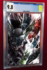 Dark Nights Metal 6 DC 2018 Francesco Mattina Variant Batman Who Laughs Shattered