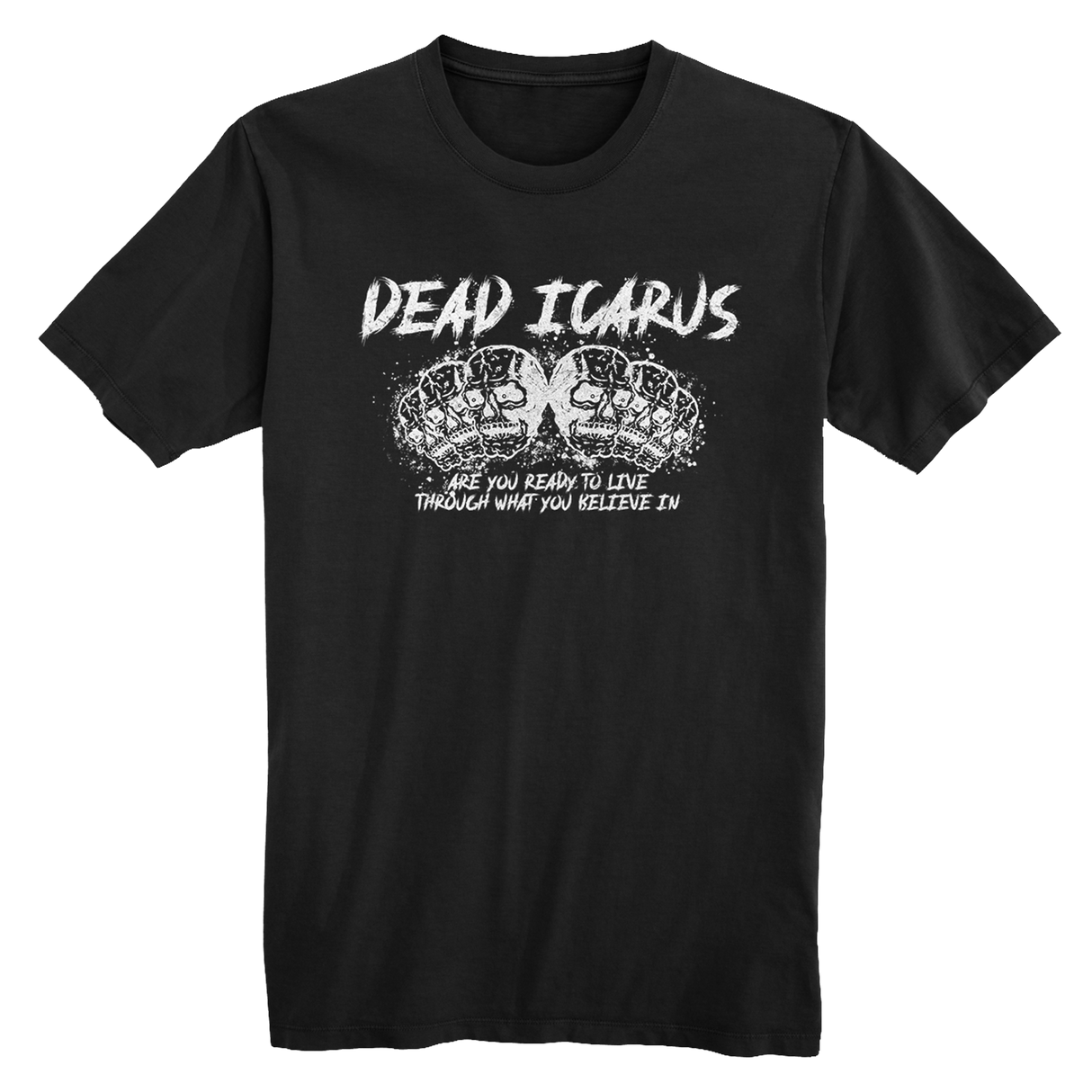 Dead Icarus - Ready To Live Black Tee Shirt