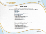 Disney Trading Cards Topps Chrome 2025 Hobby Breaker Box (09/24/2025)