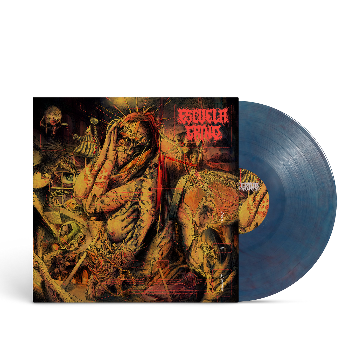 Escuela Grind - Dreams On Algorithms Midnight Oil Vinyl LP