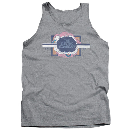 Electric Company Since 1971 Mens Tank Top Shirt Athletic Heather Officially Licensed