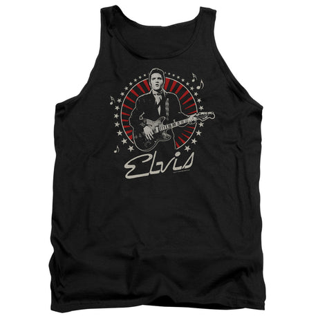 Elvis Presley Stars Mens Tank Top Shirt Black Officially Licensed