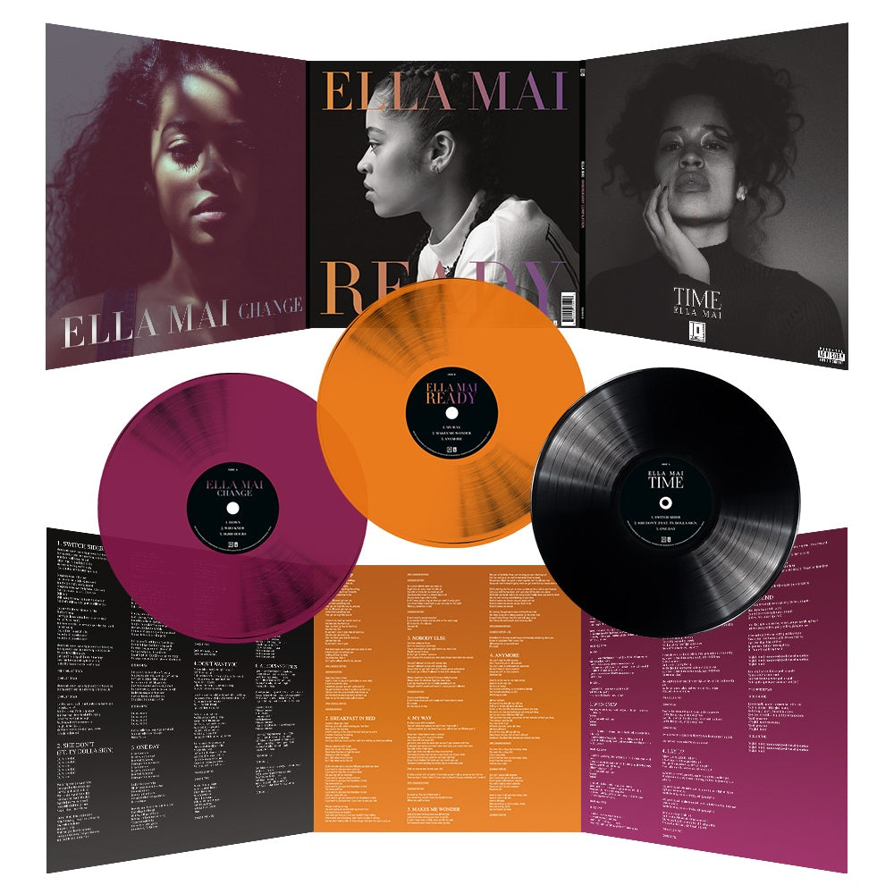 Ella Mai Time Change Ready - Anniversay Vinyl [Black LP/Violet LP/Orange LP] [Records & LPs]