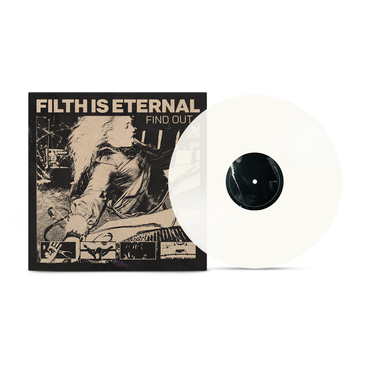 Filth Is Eternal - Find Out Milky Clear Vinyl