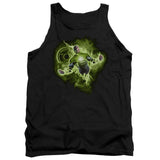 Green Lantern Lantern Nebula Mens Tank Top Shirt Black Officially Licensed