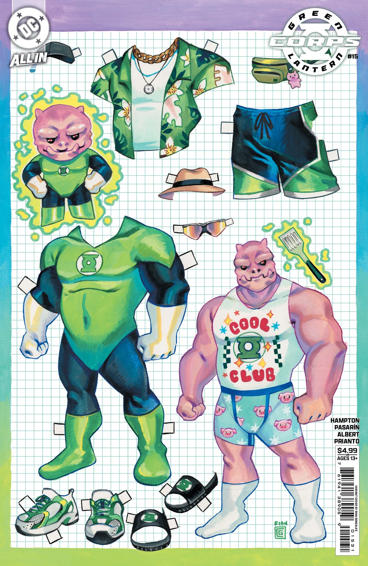 Green Lantern Corps #15 C Rian Gonzales Variant (04/08/2026) Dc