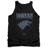 Game Of Thrones House Stark Sigil Mens Tank Top Shirt Black Officially Licensed