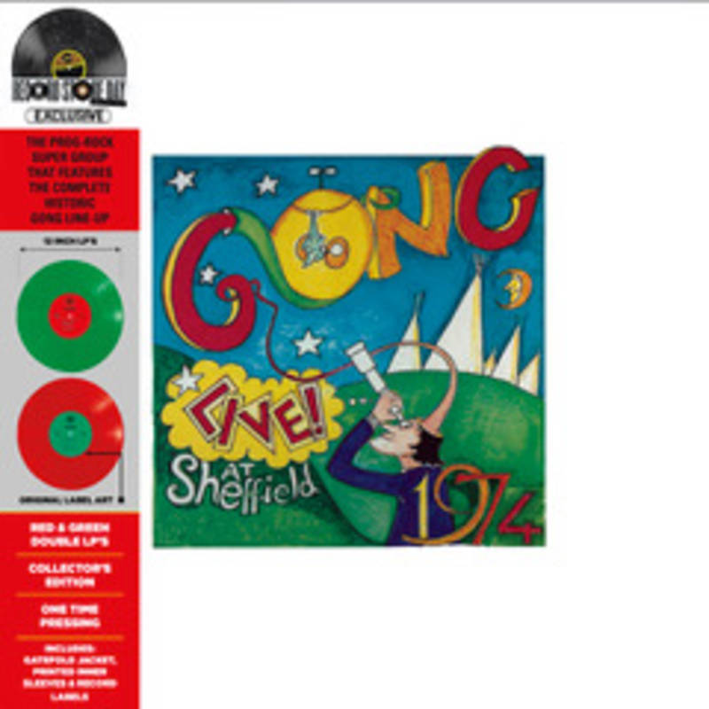 Gong Live! At Sheffield 1974 (Colv) (Grn) (Red) (Rex) | RSD DROP [唱片 &amp; LP]