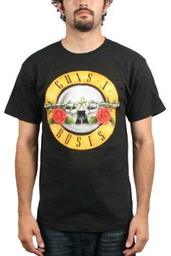 Guns N Roses Guns N Roses - Bullet Logo T-Shirt Size M [T-Shirt]